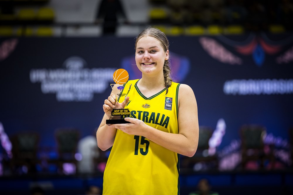澳洲Isla Juffermans冠軍賽攻下26分15籃板雙十膺選MVP。官方提供