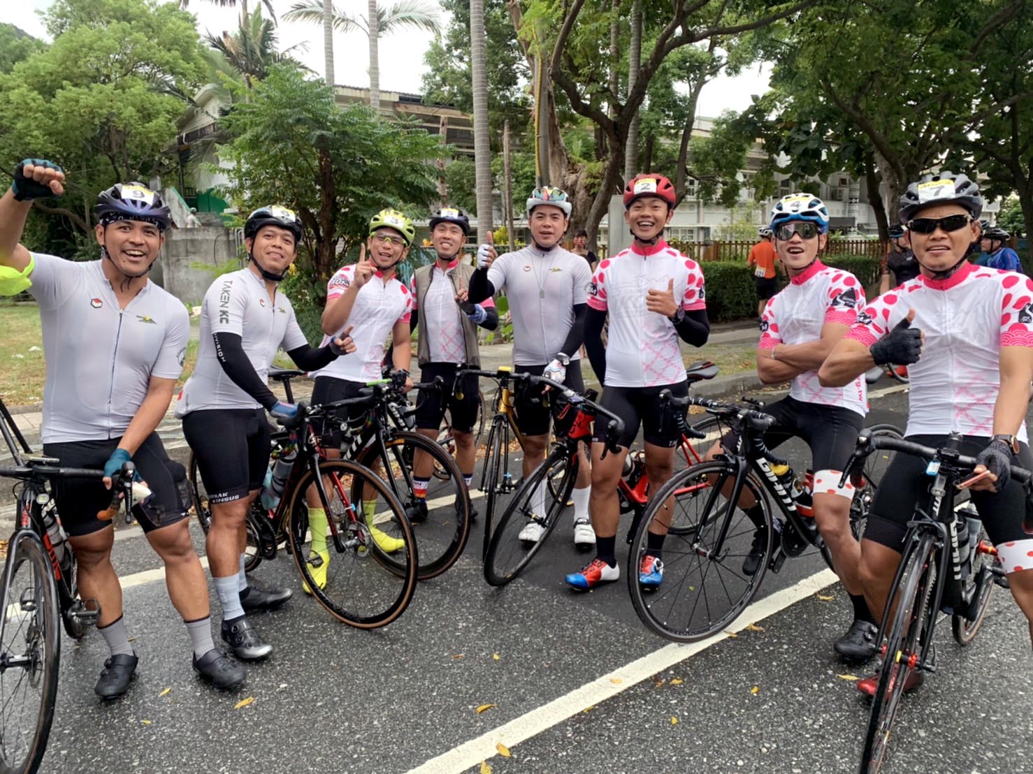 9位來自菲律賓車手挑戰夏季KOM。中華民國自行車騎士協會