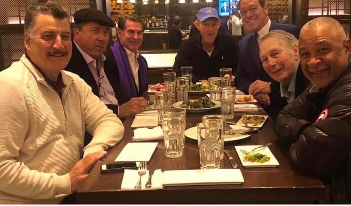 美職6大傳奇人物聚餐。摘自推特