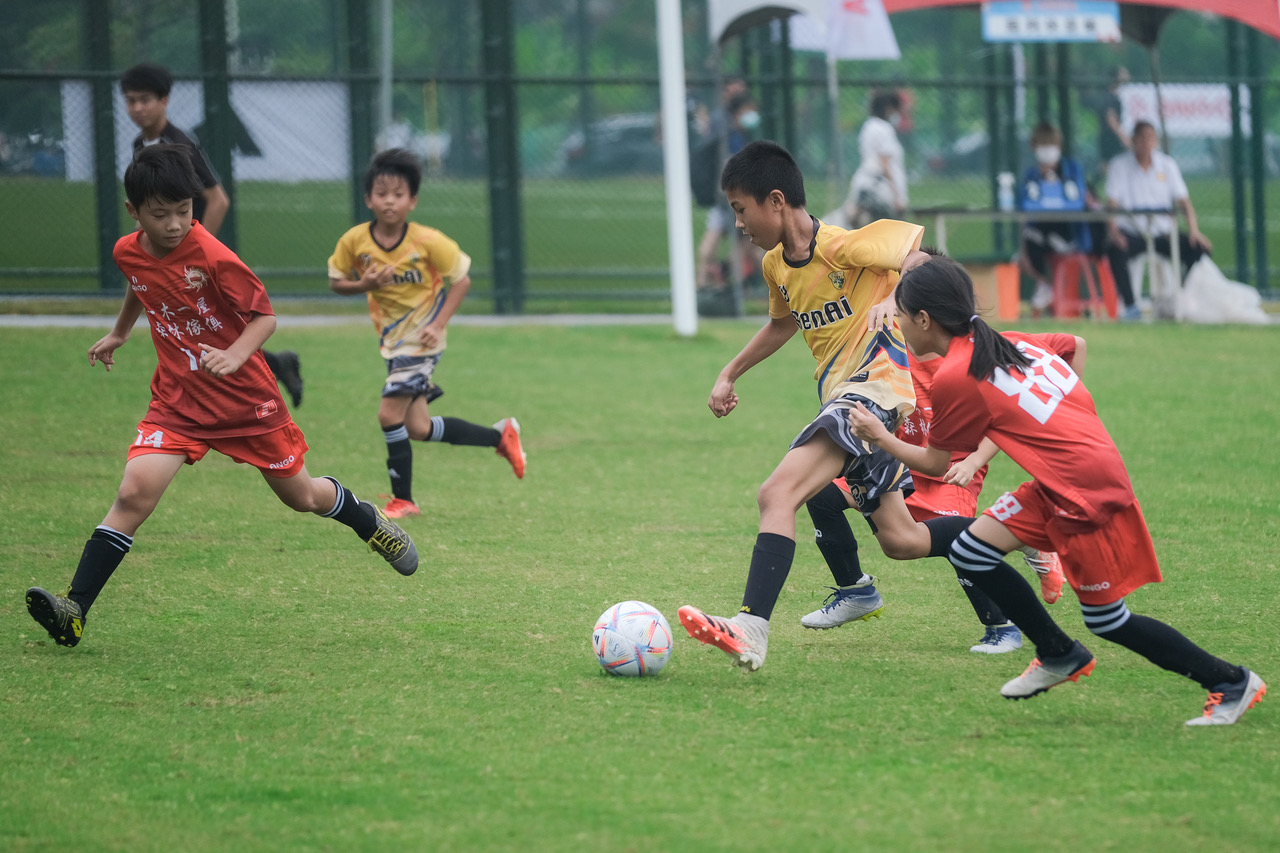 YAMAHA CUP快樂踢球趣兒童足球賽本週在高雄熱鬧開踢。大會提供