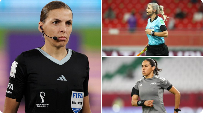 12月2日03:00哥斯大黎加對德國的比賽將由三名女子裁判執法。摘自FIFA推特