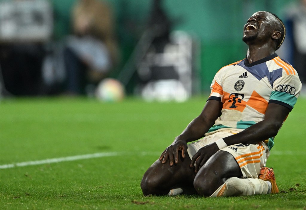 塞內加爾大將效力拜仁慕尼黑的馬內（Sadio Mané）因傷缺陣下還能有這種表現，實屬難得。法新社