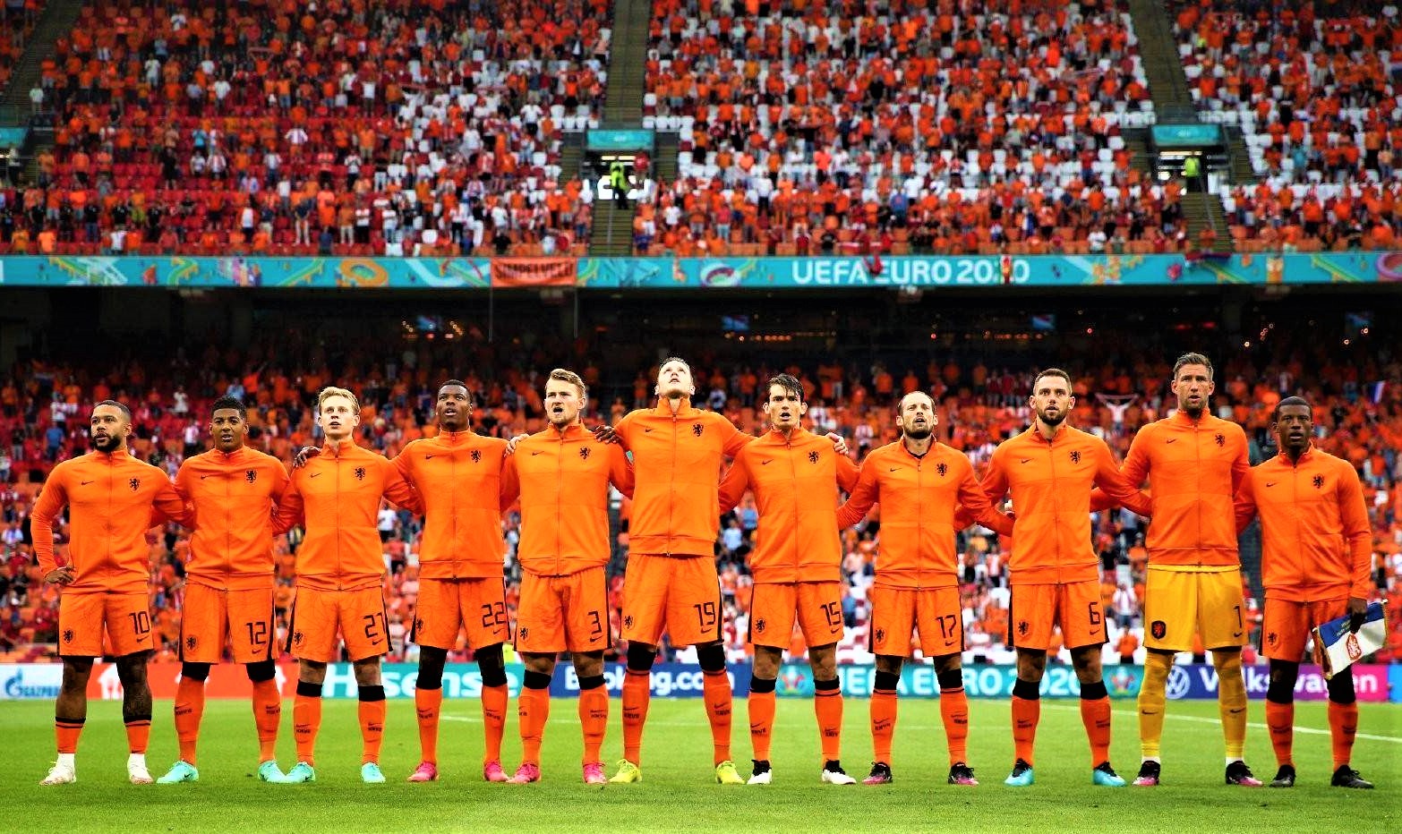 荷蘭國家隊。（取自UEFA官網）