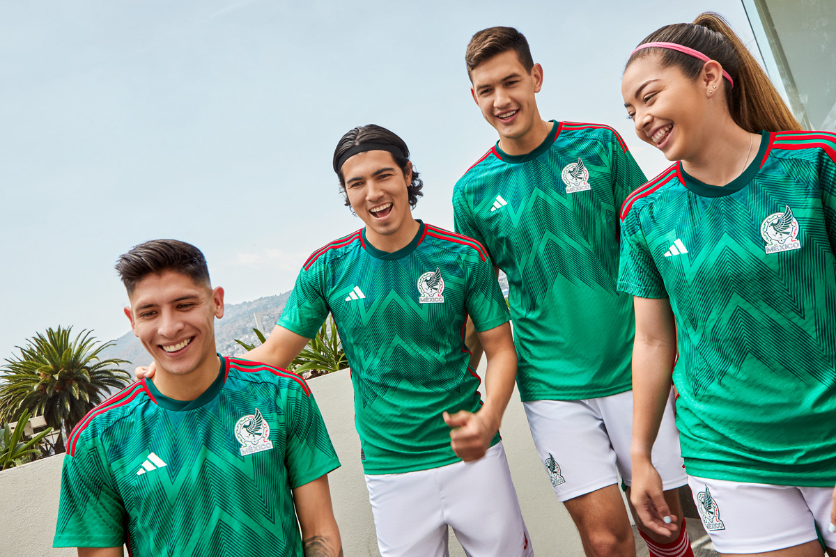 墨西哥主場球衣被《ESPN》評為卡達世界盃冠軍。摘自墨西哥足協推特