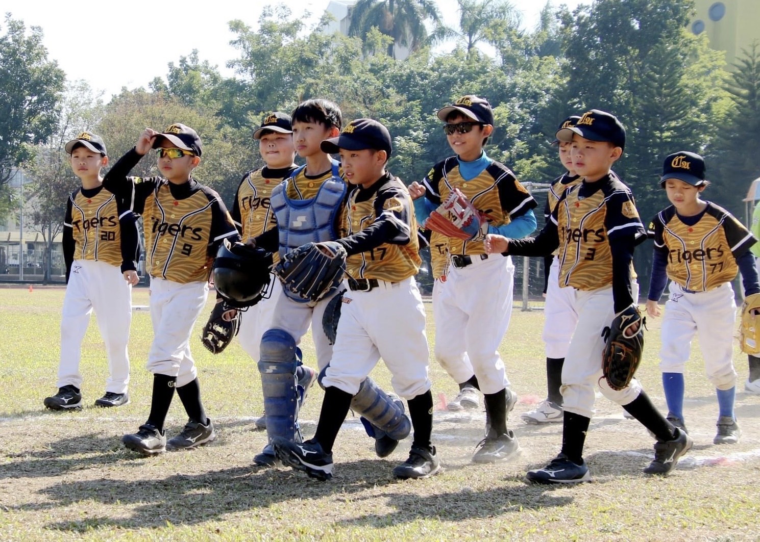 台中春安前進諸羅山盃國際軟式少年棒球邀請賽低年級組20強。大會提供