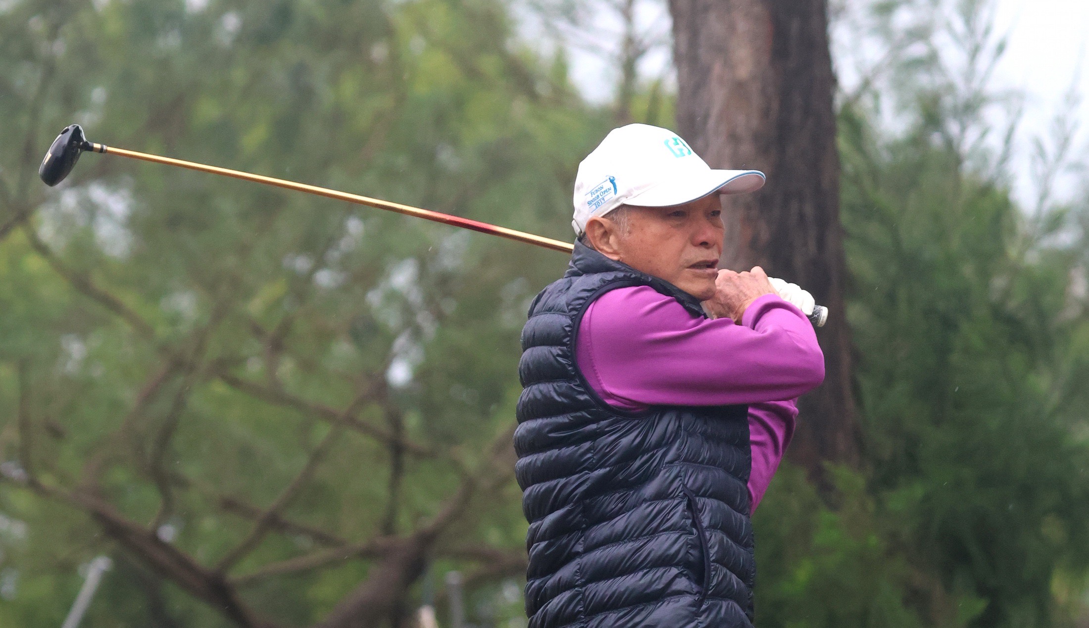 82歲的謝敏男今天以77桿再度締造同齡同桿的難得紀錄。大會提供