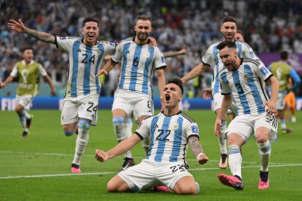 阿根廷本場面對防守更強悍的克羅埃西亞，要像上一場早早就進兩球的情況恐怕不容易。法新社