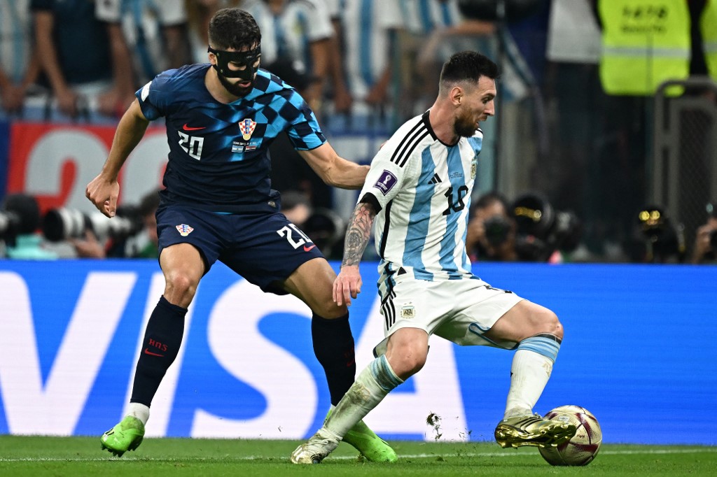 梅西堅信阿根廷今年世界盃可以封王。法新社