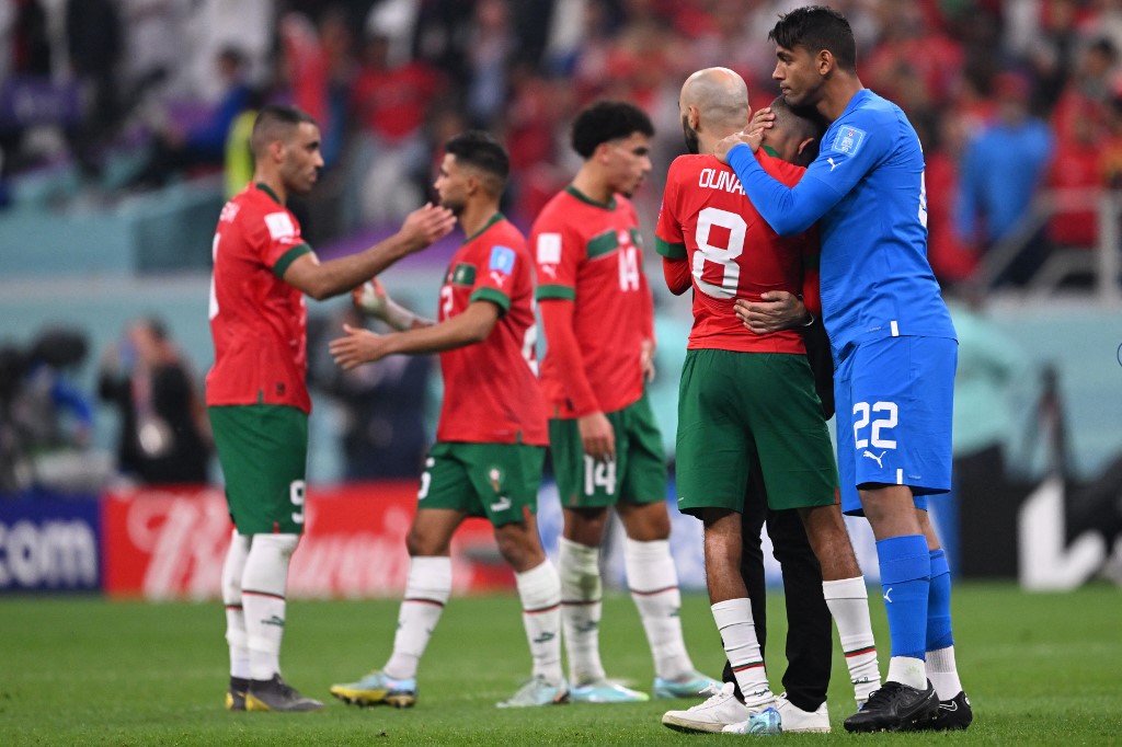 摩洛哥足球聯合會提出申訴要求重賽。法新社