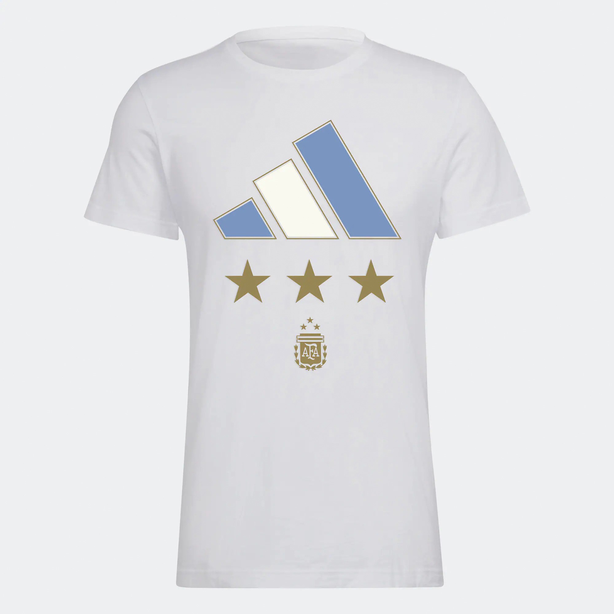 球王梅西先前於社群媒體曝光身穿阿根廷隊三星冠軍短袖上衣，將於1月4日起在adidas全台門市與官方網站限量販售。官方提供