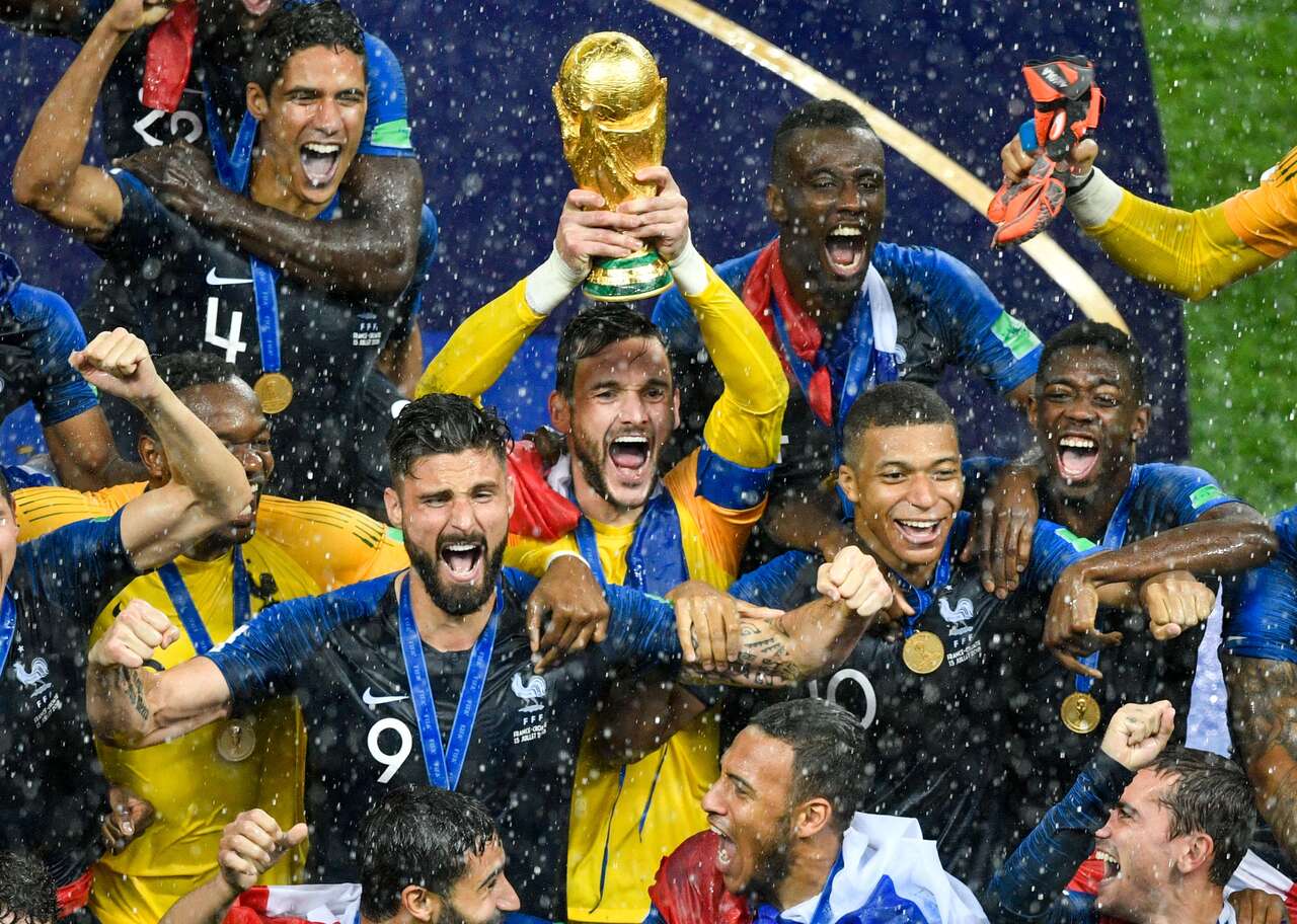 洛里斯在2018年俄羅斯世界盃法國奪冠。摘自UEFA推特