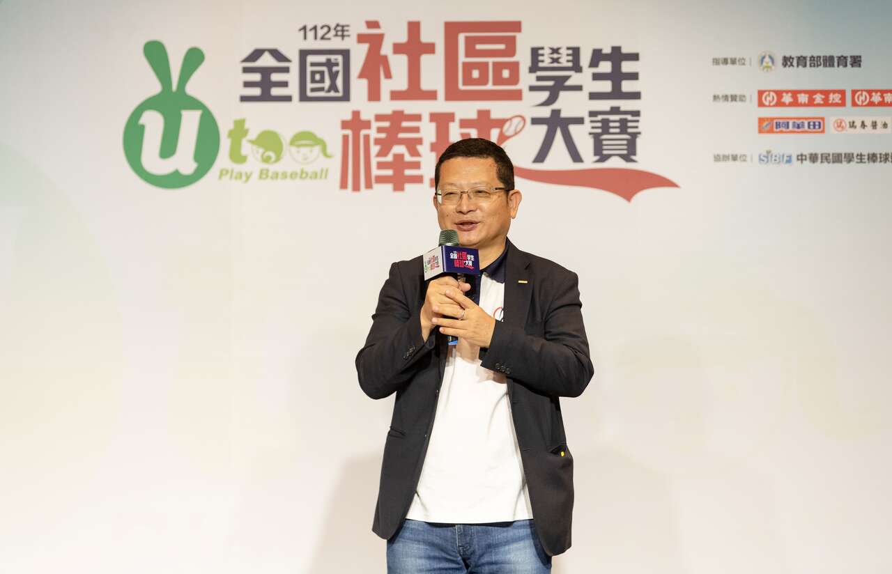 台灣世界少棒聯盟黃英華理事長，期許賽事今年報名隊伍數能夠翻倍成長。官方提供