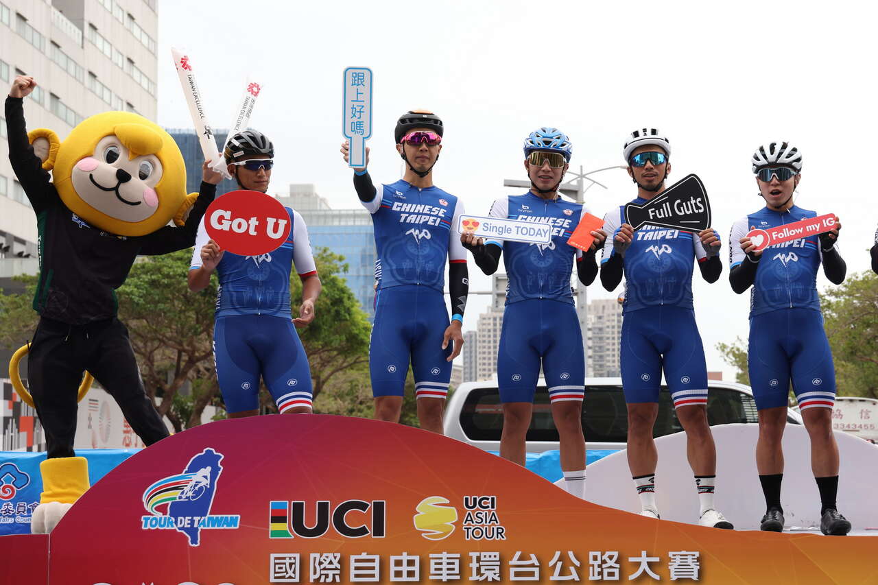 經過第二站意外後，中華隊今年環台賽只能力拼單站成績。國際自由車環台賽提供