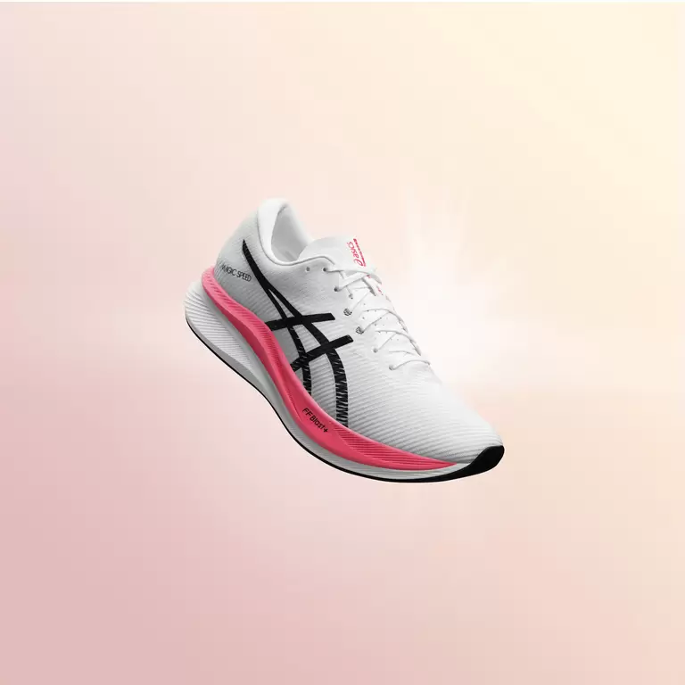 asics將於６月１日發佈全新競速跑鞋magic speed 3，幫助跑者以最佳狀態啟動加速能量。官方提供
