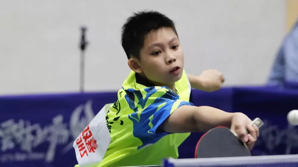 陳凱程是11歲少年國手第一名。姚瑞宸攝