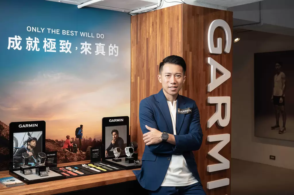 極地超馬選手陳彥博出席Garmin fēnix 7 Pro & epix Pro雙旗艦錶款上市記者會。官方提供