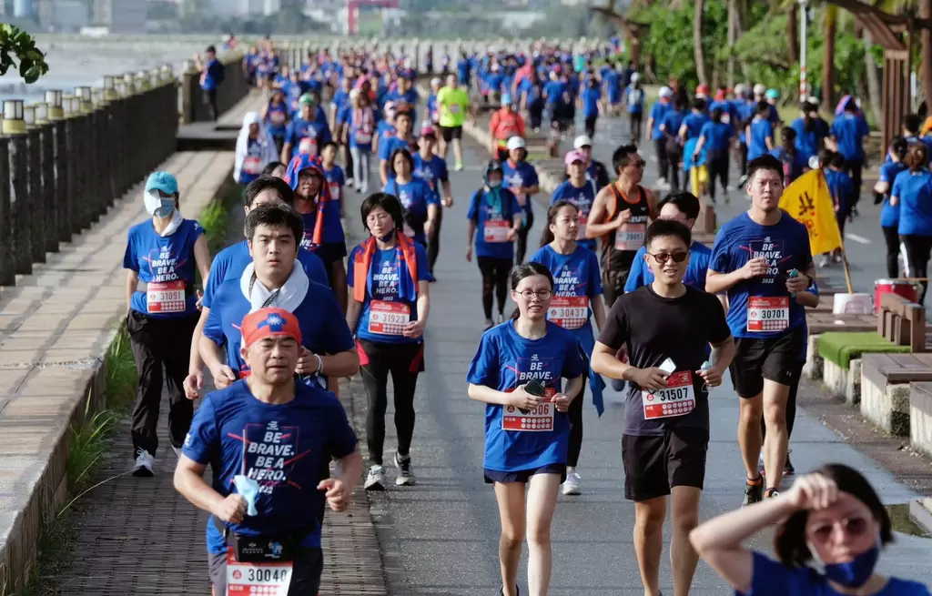 去年太平洋縱谷馬拉松吸引大批跑友熱情參加。花蓮市公所提供