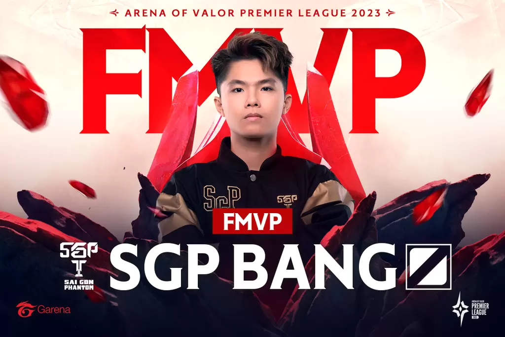 Bang獲得本屆apl賽事的 Fmvp 成功帶領隊友們一起贏得屬於他們的第一座 Apl 冠軍獎盃。官方提供
