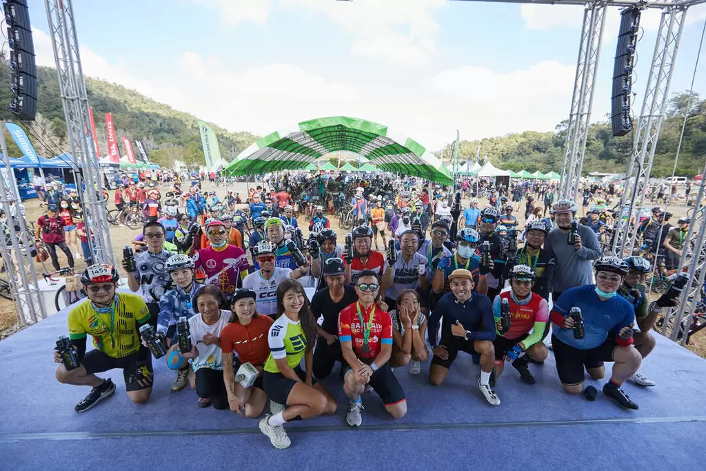 2022美利達盃單車嘉年華大合照。官方照片