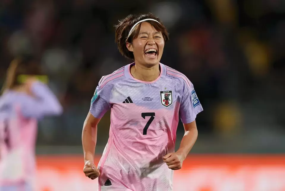 宮澤日向在今犇女足世界盃以5球名列球榜第一。摘自世界盃官方推特