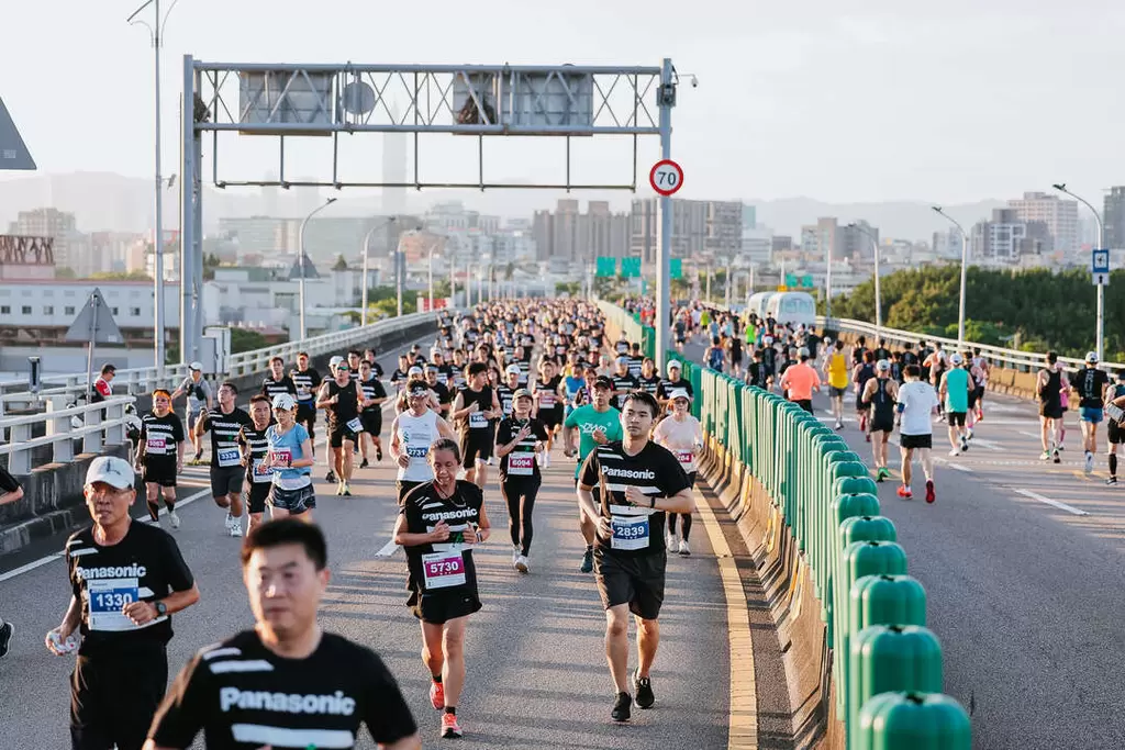 2023 panasonic台北城市路跑賽盛大開跑 。官方提供