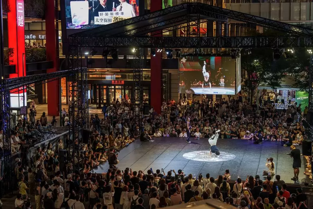 2023 taipei bboy city安麗盃世界霹靂舞大賽，吸近萬人觀戰。官方提供