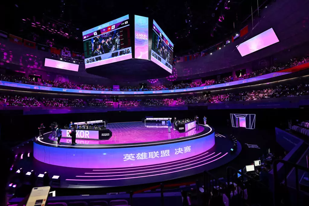 比賽在杭州電競中心舉行。中華奧會提供