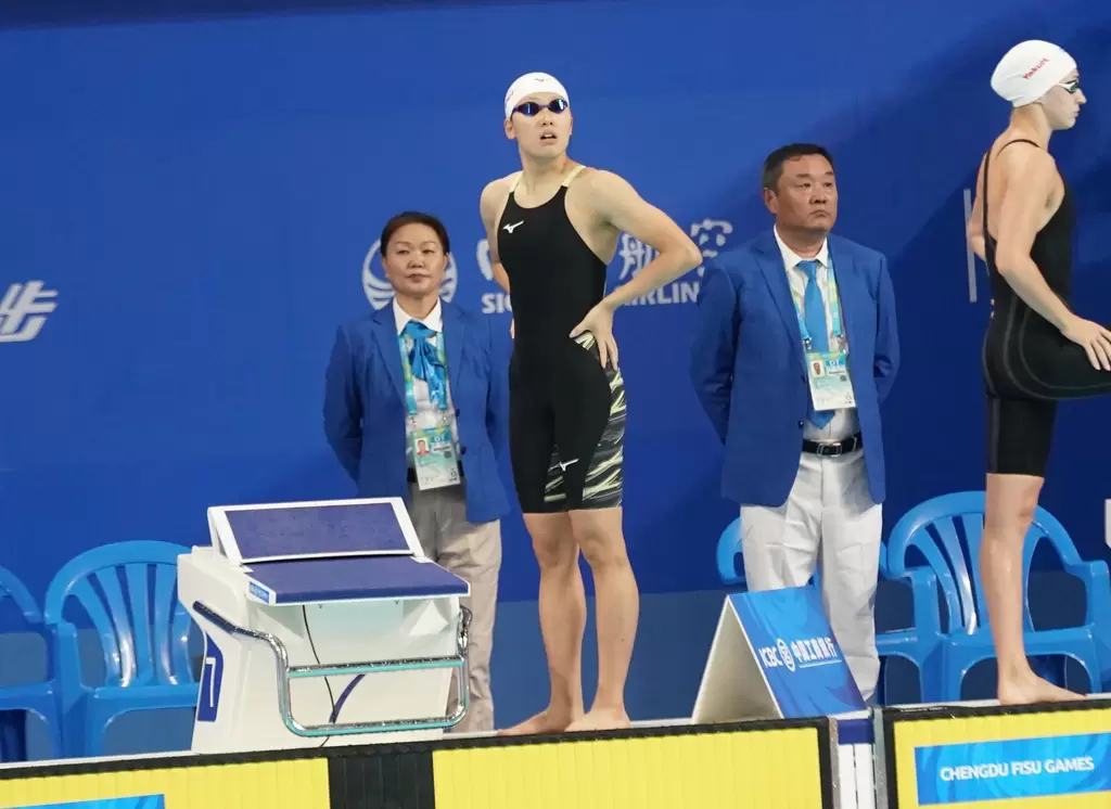 師大亞運博士生泳將黃渼茜今年亞運將競選運動員委員。資料照片