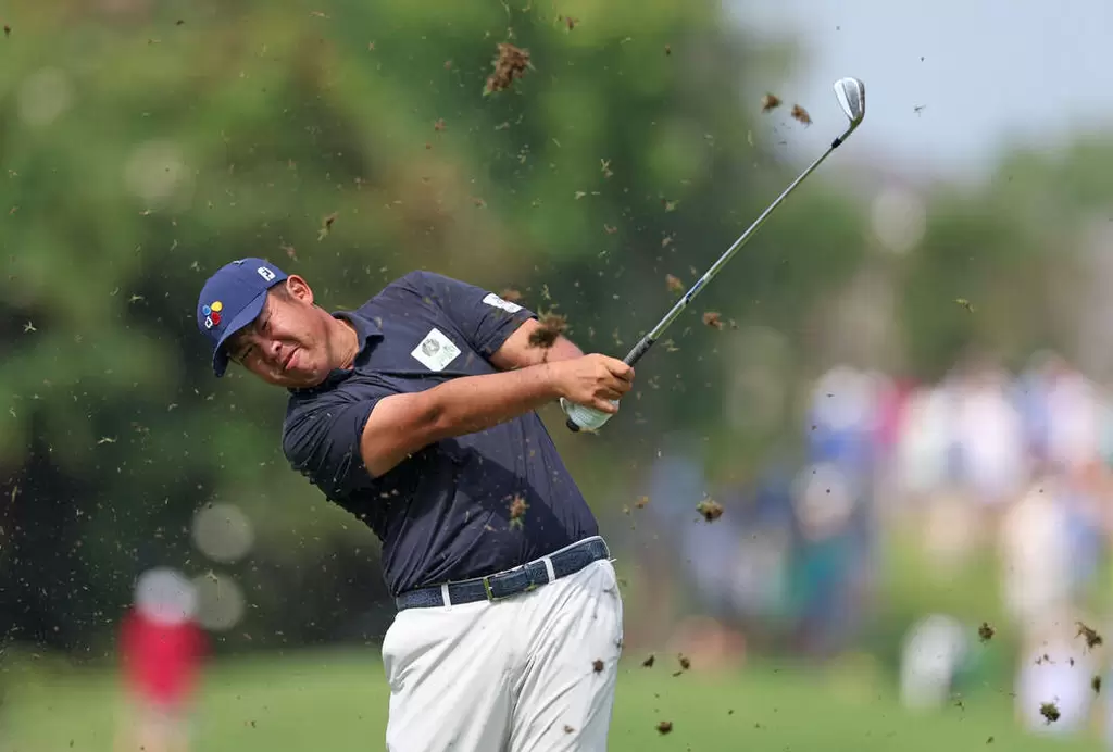 PGA美巡賽韓國選手安秉勳涉禁藥遭禁賽。法新社