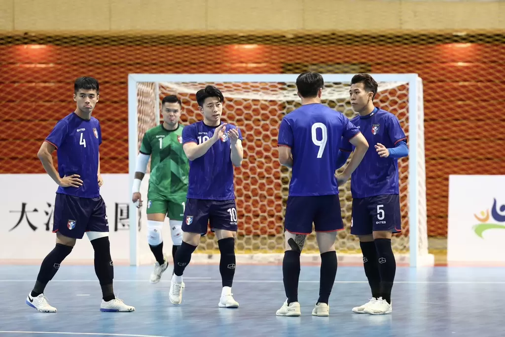 中華五人制代表無緣亞洲盃會內賽。中華足協提供