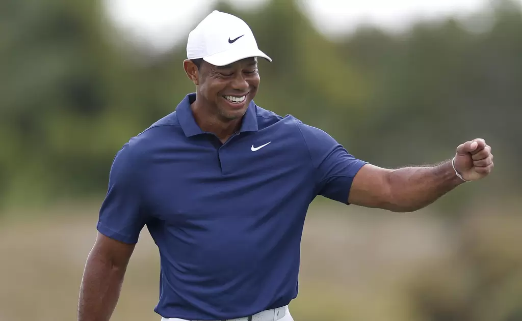 美巡82冠名將老虎伍兹（Tiger Woods）將復出。法新社