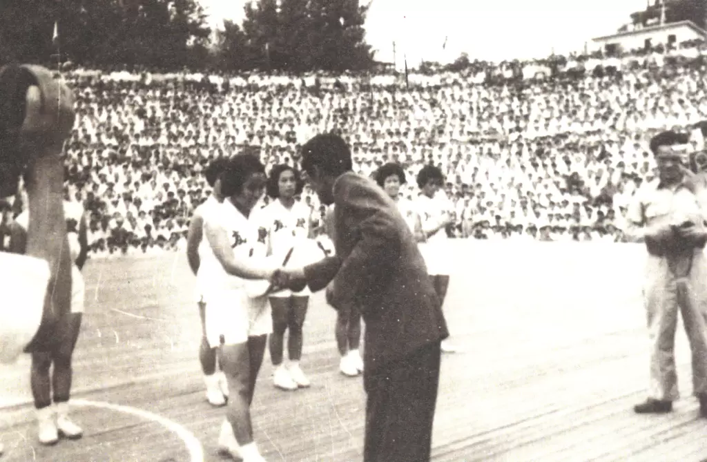 賴淑敏代表中華女籃參加1965及1968年兩屆的亞洲女子籃球錦標賽，皆獲得第三名的佳績。籃球名人堂提供