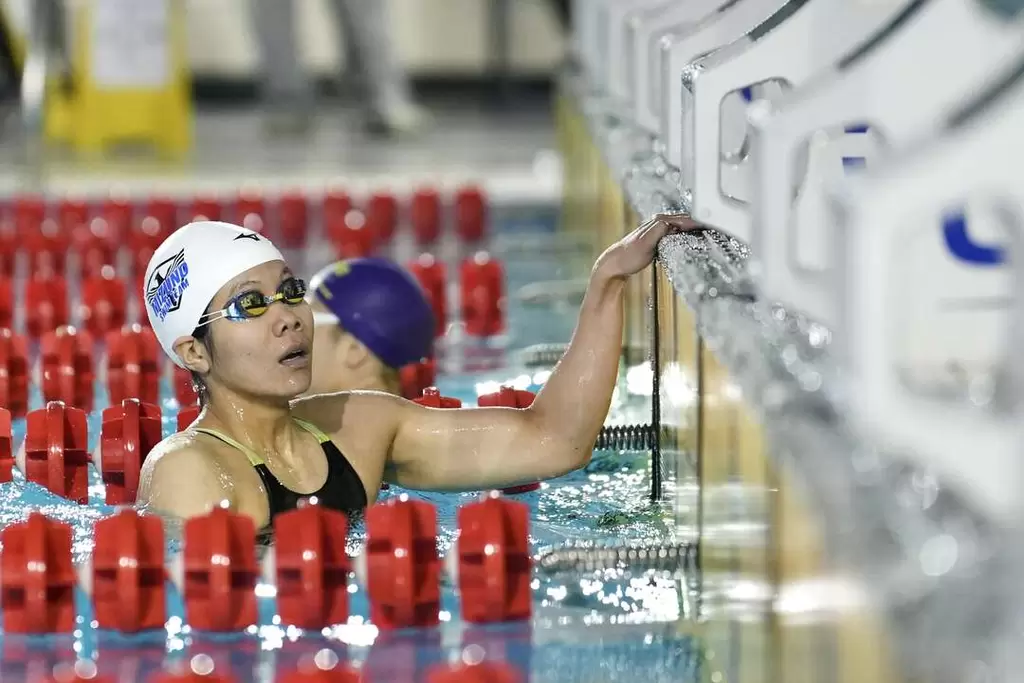 陳思安意外無緣今年杭州亞運，但重振心情要挑戰下屆亞運。中華泳協提供