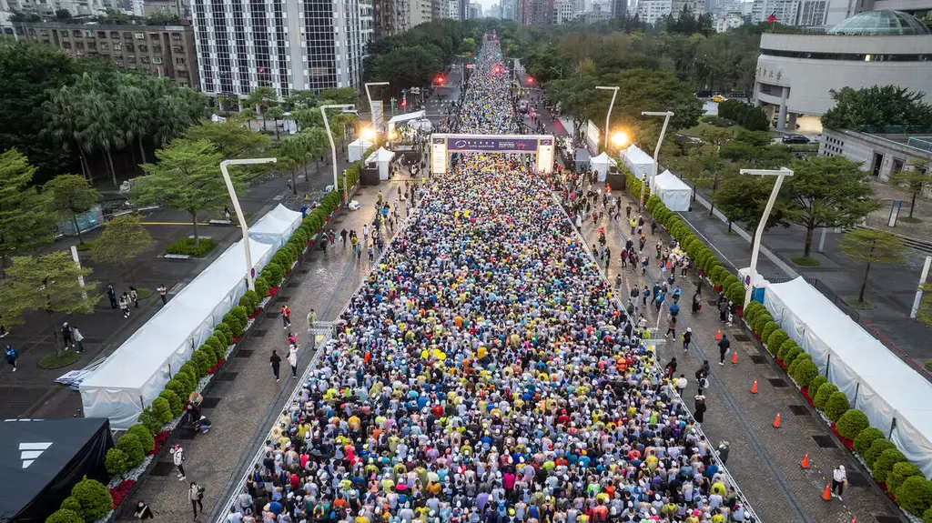 2023臺北馬拉松。路跑協會提供