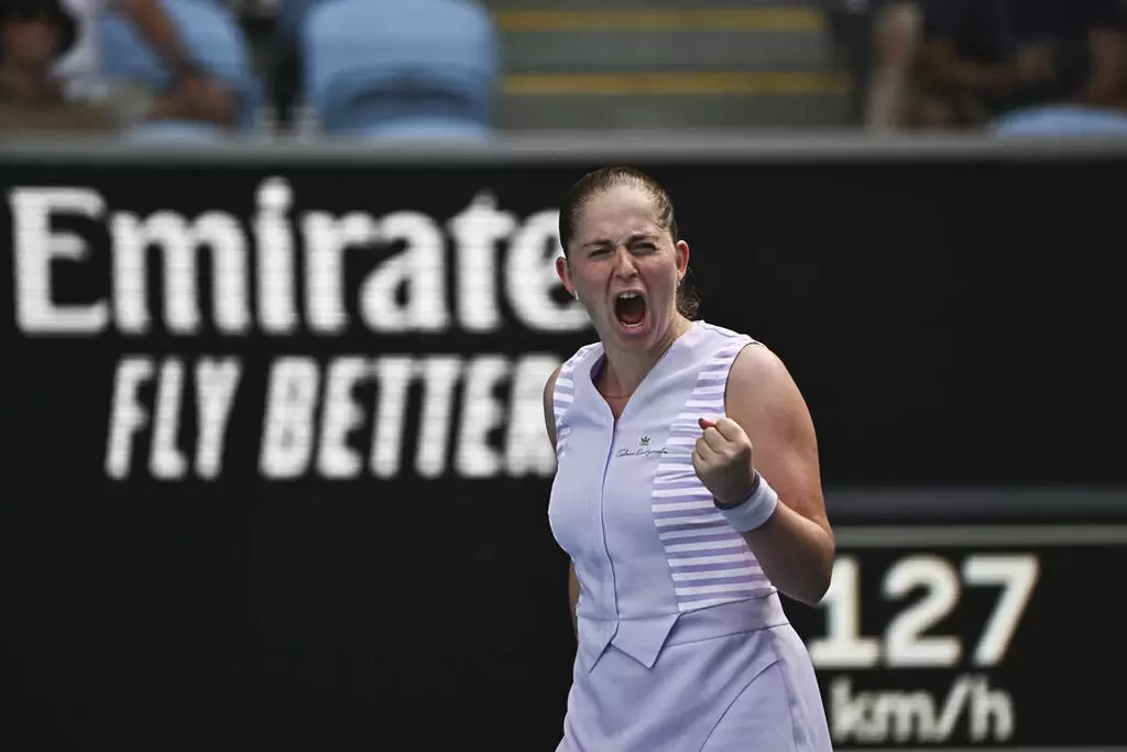 2017年法網冠軍奧斯塔彭科（Jelena Ostapenko）脾氣相當火爆。法新社