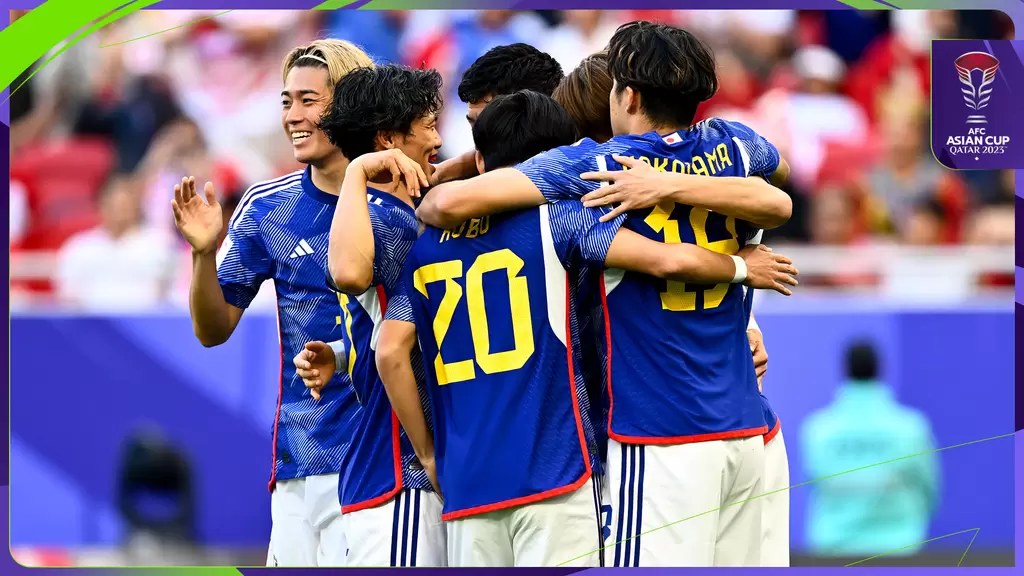 日本以D組第二晉級16強。摘自亞洲盃推特