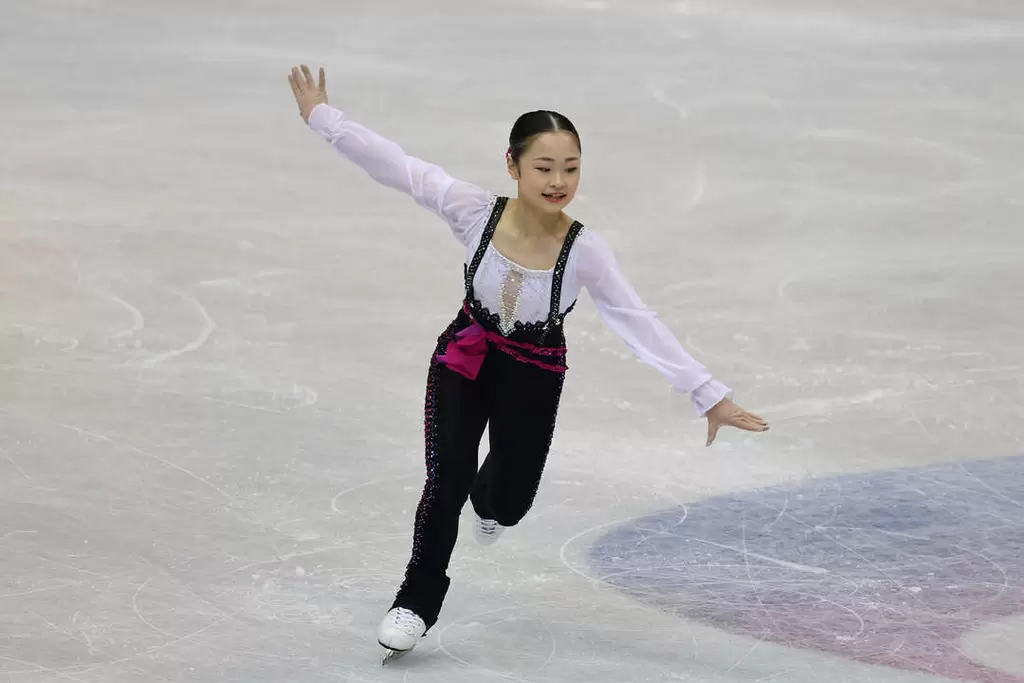 上屆世青金牌島田麻美。中華滑冰協會提供