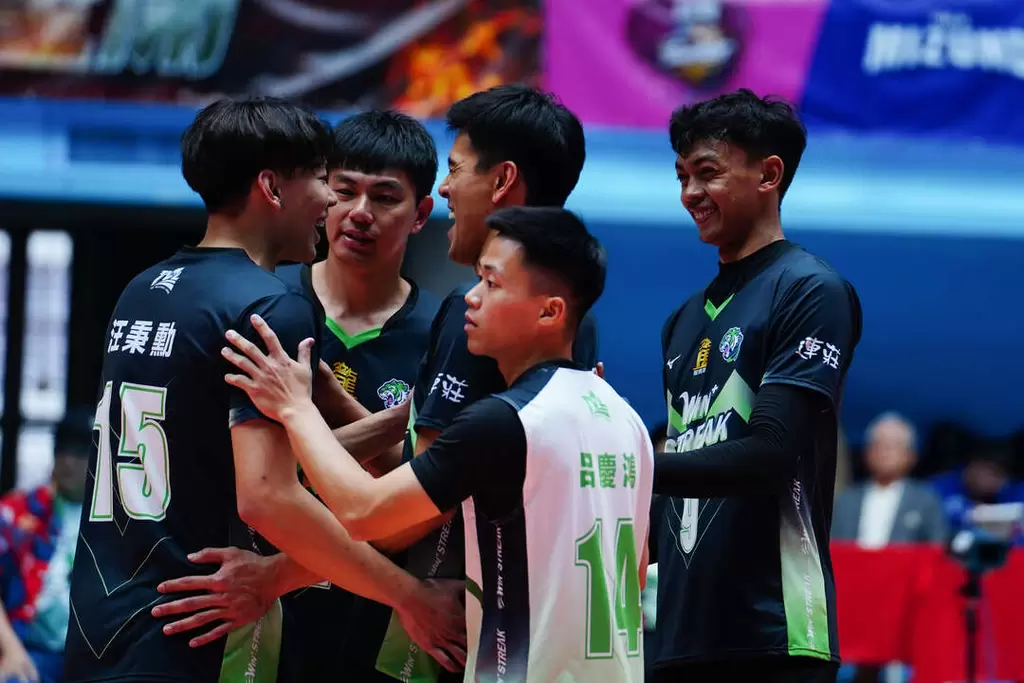 連莊提前完成連霸。中華民國排球協會提供
