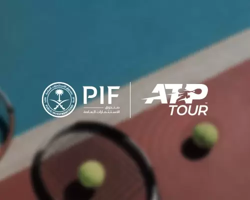 PIF品牌未來將常出現在ATP職網巡迴賽上。摘自推特