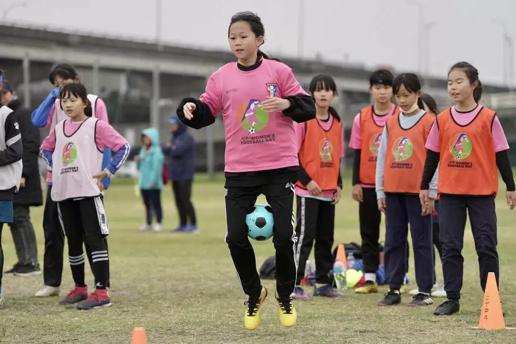 2024亞足聯女子足球節活動。足協提供