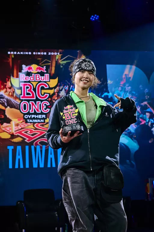 B-Girl Jia Li楊加力二度奪下Red Bull Bc One台灣B-Girl冠軍寶座將代表台灣前往巴西取得決賽資格。Red Bull提供