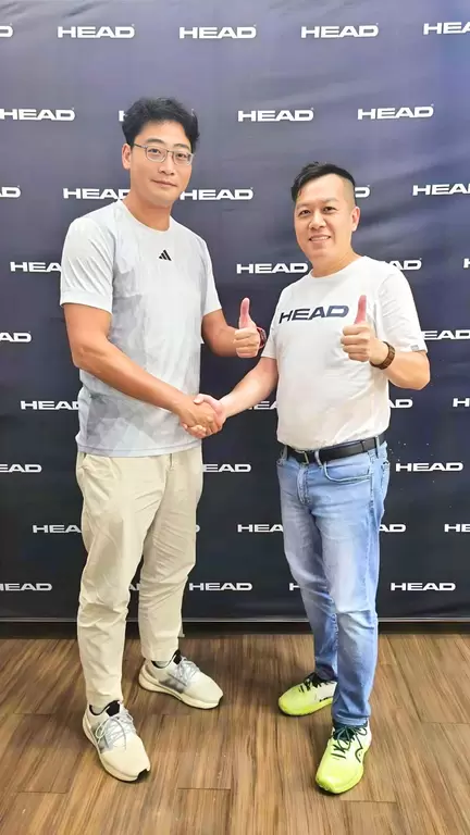 HEAD台灣總代理瑜飛運動科技宣布將與盧彥勳國際網球學院合作。