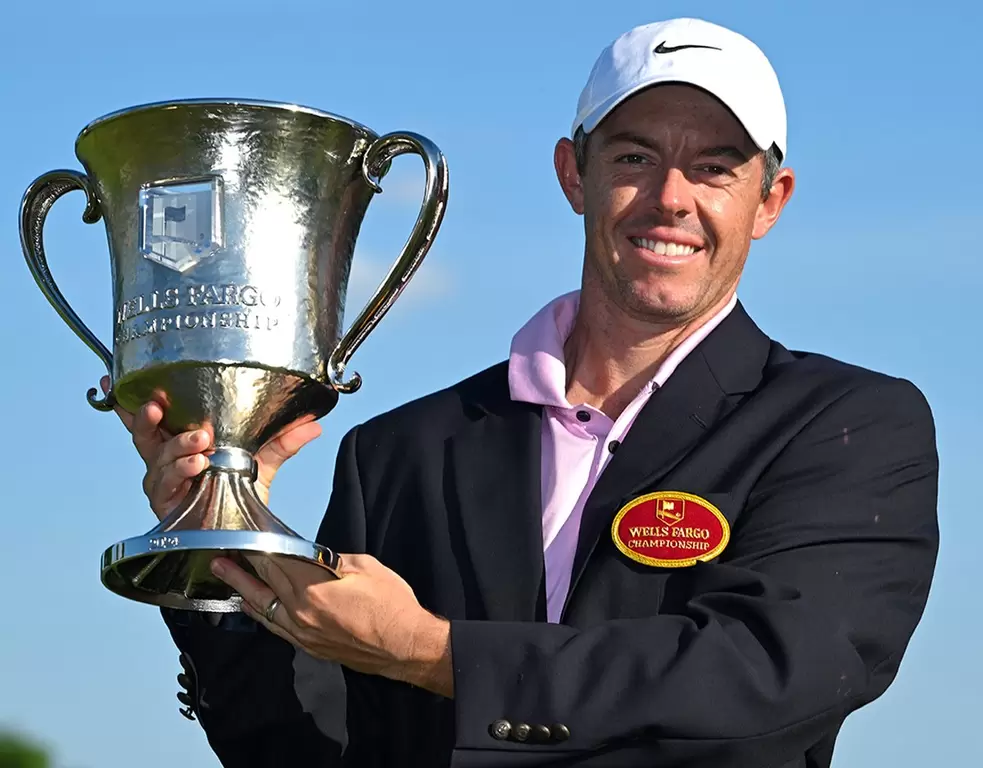 麥克羅伊拿下富國錦標賽冠軍/圖片來源:PGA TOUR