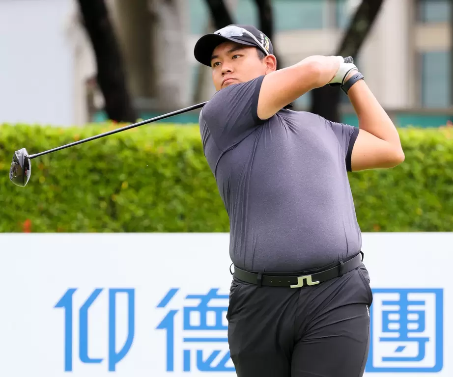 第一回合李謹州以65桿-7暫並列第一。Tpga／林聖凱攝影