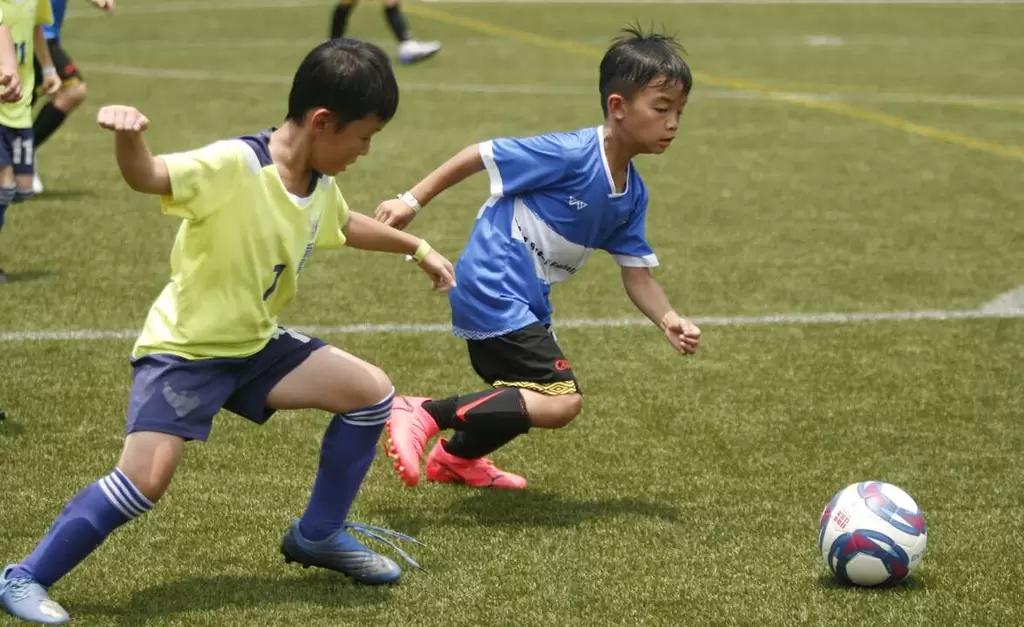 香港BOAS FC U8有很可怕的進攻火力。詹健全攝