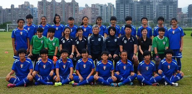 中華U-16女子代表隊。（中華足協提供）
