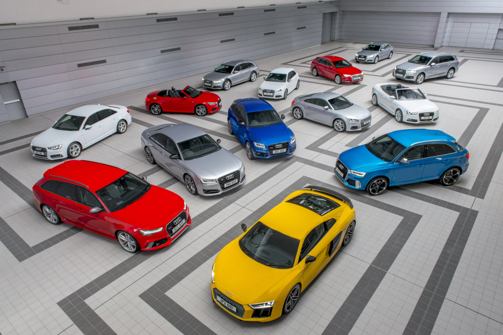 台灣奧迪將帶領Audi Sport旗下S / RS性能車款亮相。
