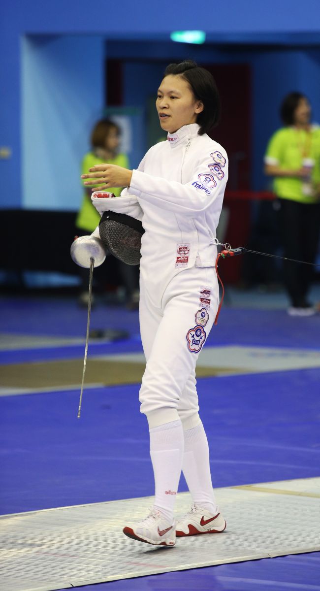徐若庭是台灣史上唯一1位奧運女子擊劍國手。