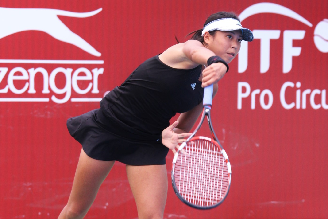 李花塵打下職業生涯第二冠。中華民國網球協會提供