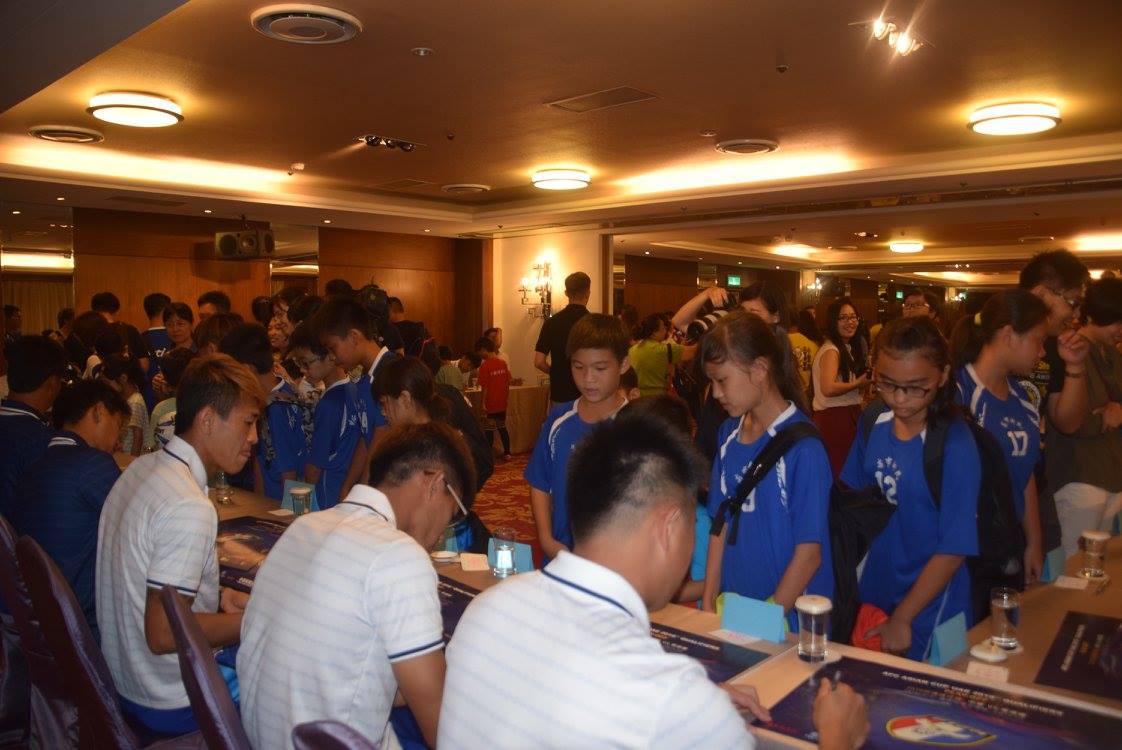 男足簽票會。圖/中華民國足球協會提供